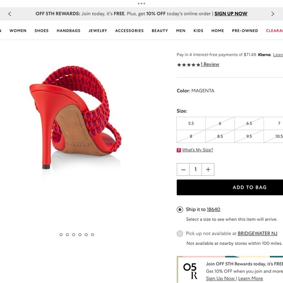 Alexandre Birman Emmy woven leather sandal - Picture 9 of 10